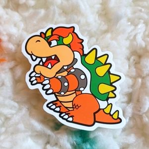 Super Mario bowser sticker